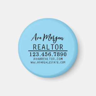 Personalised Real Estate Agent Gift Magnet