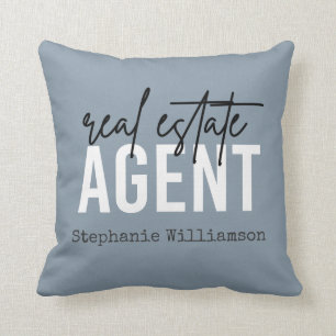 Personalised Real Estate Agent Gifts for Realtor  Cushion