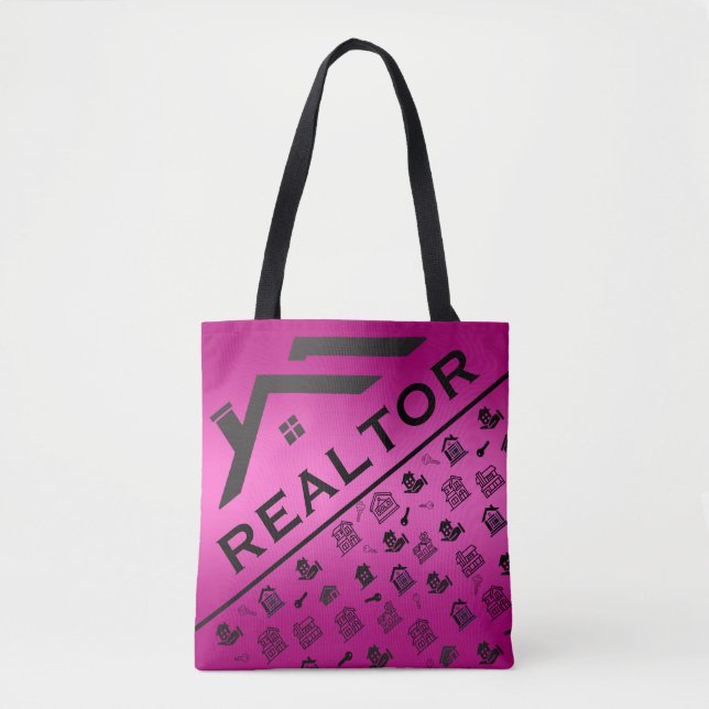 Personalised Real Estate Professional  Tote Bag (Front)
