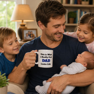 Personalised Really Cool Dad Looks Like Coffee Mug