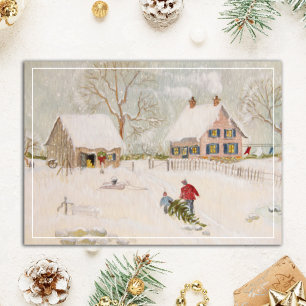 Personalised Realtor Home for the Holidays Holiday Card