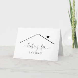 Personalised Realtor "Looking for The One?" Card