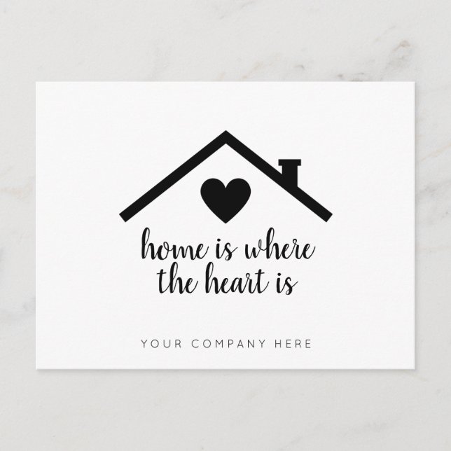 Personalised Realtor  Postcard (Front)