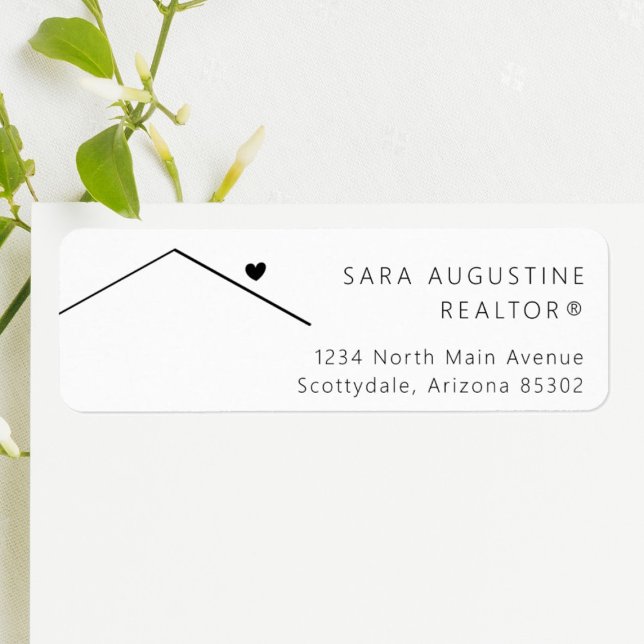 Personalised Realtor Return Address Label (Creator Uploaded)