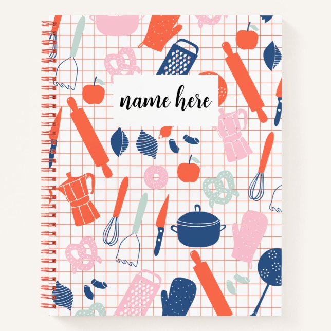 Personalised Recipe Book for Kids (Front)