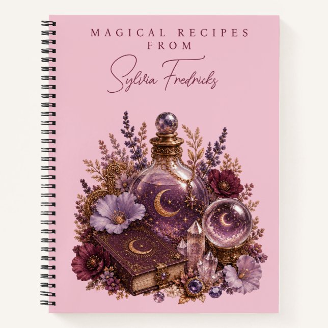 Personalised Recipe Notebook  (Front)