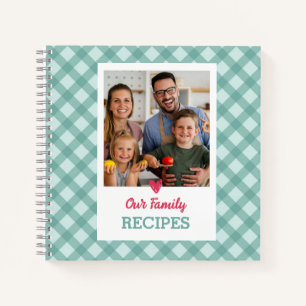 Personalised Recipe Notebook (Add Photo) 