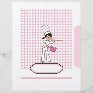 Personalised Recipe Pages - Chef Themed