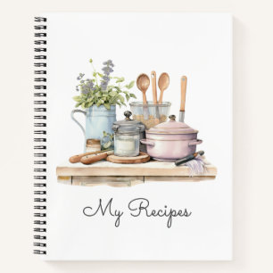Personalised Recipes Notebook