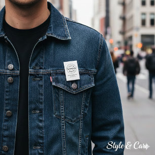 Personalised Rectangular Button – Add Your Text