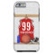 Personalised Red and White Basketball Jersey