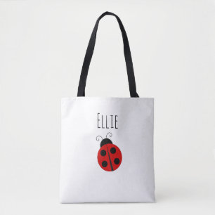 Personalised Red Ladybug Bag