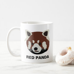 Personalised Red Panda Racoon  Coffee Mug