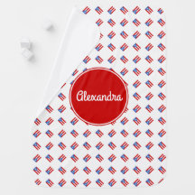 Personalised: Red: Puerto Rico Flag