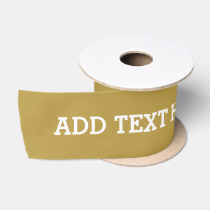 Personalised Red Satin Ribbon–Add Your Custom Text Ribbon