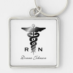Personalised: Registered Nurse Keychain