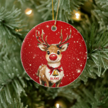 Personalised Reindeer – Adorable Keepsake Children