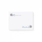 Personalised "RElephant Notes" Grey and Blue
