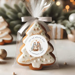 Personalised Religious Nativity Christmas Stickers<br><div class="desc">Add a touch of personal charm to your festive season with our Sweet Christmas Nativity Stickers. Thoughtfully designed with your family name and the heartwarming greeting 'let us adore him', these stickers can be the ideal complement for your Christmas envelopes or the perfect tag for your holiday gifts. Let these...</div>