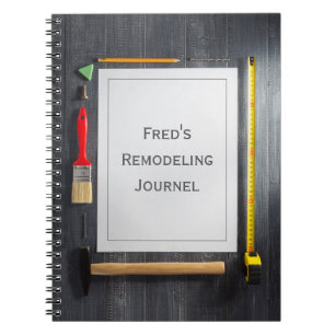 Personalised Remodeling Notebook