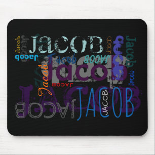 Personalised Repeating Name 5 letters Mousepad