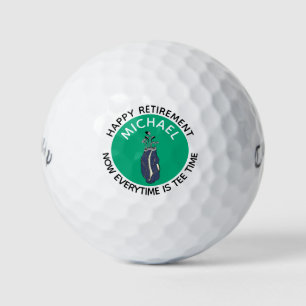 Personalised Retirement Golf Balls