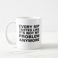 Personalised Retirement Mug, Every Sip Tastes Like