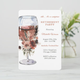 Personalised Retirement Party Template