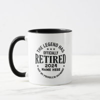 Personalised retirement The Legend has retired