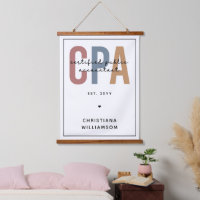 Personalised Retro CPA Certified Public Accountant