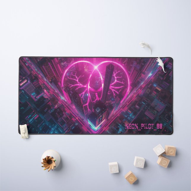 Personalised Retro Gaming Mouse Mat (Kids Table)