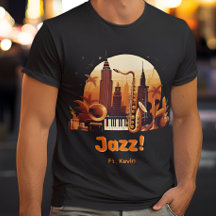 Personalised Retro Jazz city