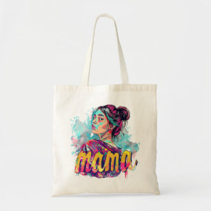 Personalised Retro Mama Pop Art (13) Tote Bag