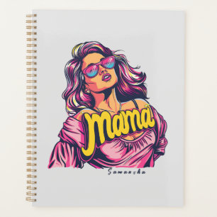 Personalised Retro Mama Pop Art (6) Planner
