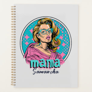 Personalised Retro Mama Pop Art (8) Planner
