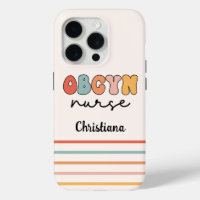 Personalised Retro OBGYN Nurse