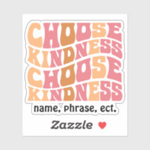 Personalised Retro Sticker