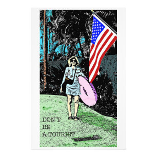 Personalised Retro Travel Poster