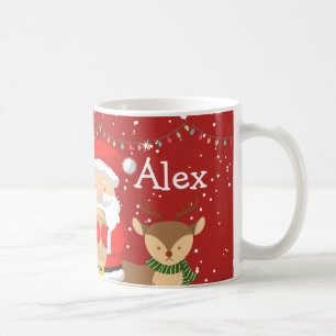 Personalised retro trendy and favourite Christmas  Coffee Mug