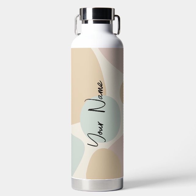 Personalised Retro Water Bottle (Front)