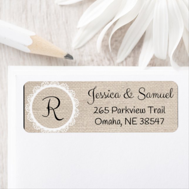 Personalised Return Address Label (Insitu)