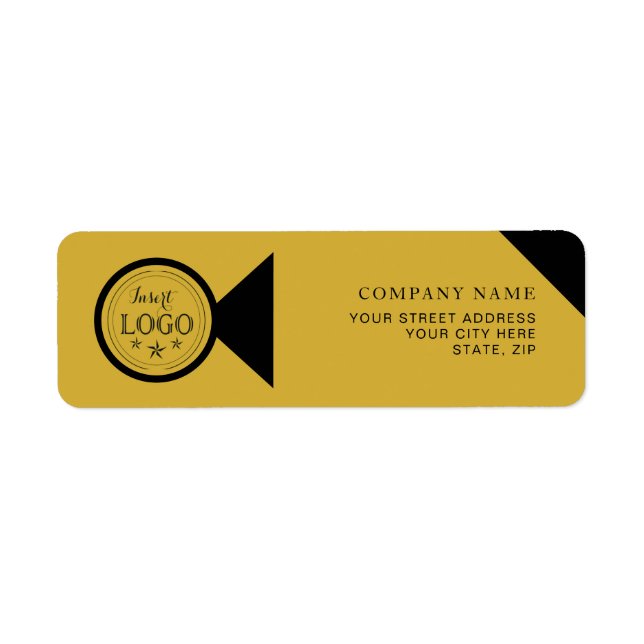 Personalised Return Address Labels - Add Your Text (Front)