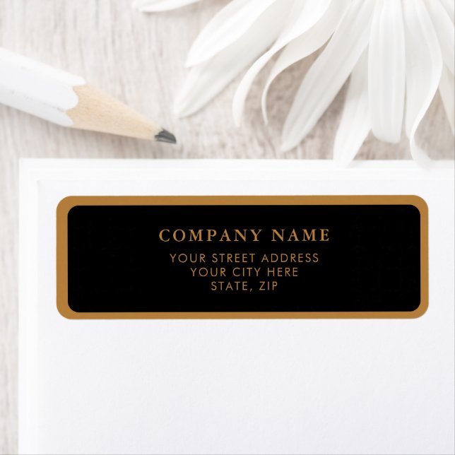 Personalised Return Address Labels - Add Your Text (Insitu)