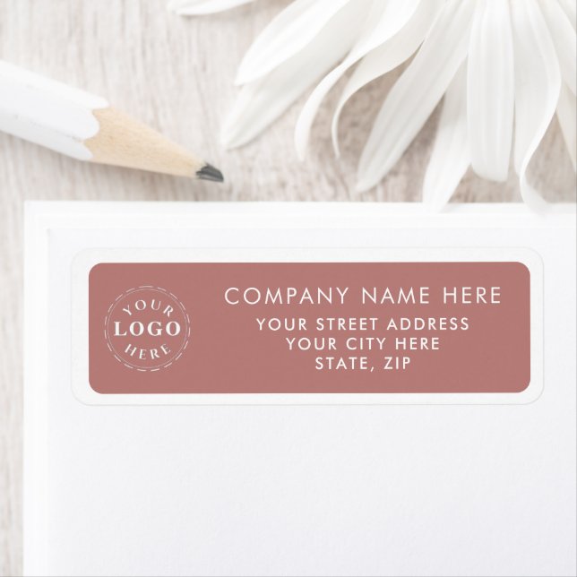 Personalised Return Address Labels - Add Your Text (Insitu)