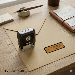 Personalised Return Address Labels - Add Your Text