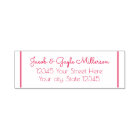 Personalised Return Address Self Ink Stamp