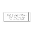 Personalised Return Address Self Ink Stamp