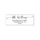 Personalised Return Address Self-Inking Stamp