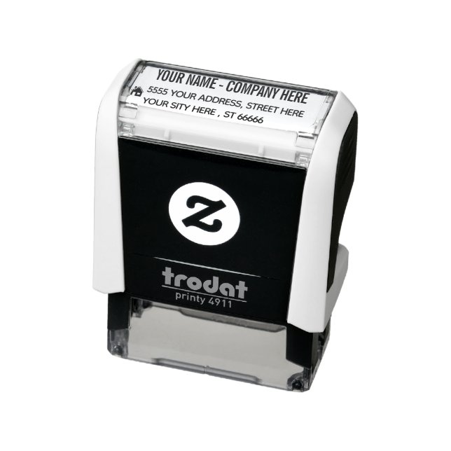 Personalised Return Address Self-inking Stamp (Product)