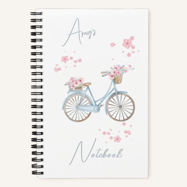 Personalised Ride & Write Notebook (Front)